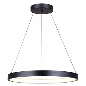 Evina - 43W LED Chandelier-63.75 Inches Tall and 23.63 Inches Wide