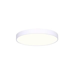 9W 1 LED Edgeless Flush Mount-0.88 Inches Tall and 4.75 Inches Wide