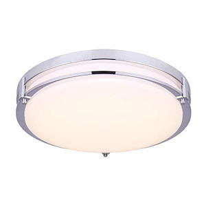 Gilda - 29W 1 LED Flush Mount-4.25 Inches Tall and 16 Inches Wide - 1267241