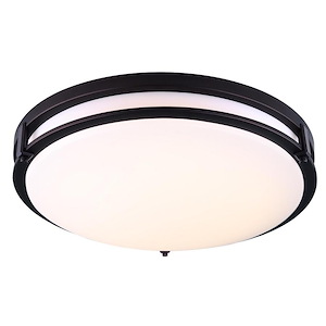 Gilda   - 38W 1 LED Flush Mount-4.5 Inches Tall and 19 Inches Wide - 1267248