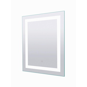 45W LED Rectangular Mirror-31.5 Inches Tall and 23.6 Inches Wide