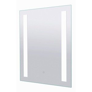 45W LED Rectangular Mirror-31.5 Inches Tall and 23.6 Inches Wide