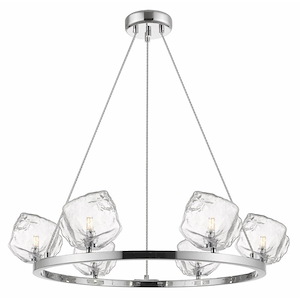 Rockport - 3 Light Chandelier In Modern Style-75 Inches Tall and 29.52 Inches Wide