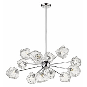 Rockport - 12 Light Chandelier In Modern Style-61.4 Inches Tall and 35 Inches Wide