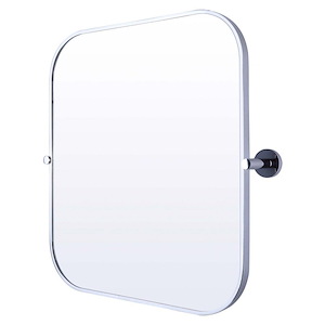 Square Mirror-23 Inches Tall and 20 Inches Wide