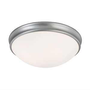 14 Inch 3 Light Flush Mount - in Modern style - 14 high by 4.25 wide