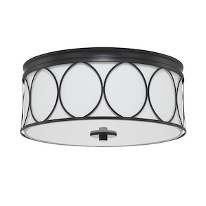 Rylann - 3 Light Flush Mount - in Transitional style - 15 high by 7 wide - 724478
