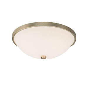 13 Inch 2 Light Flush Mount - in Modern style - 13 high by 4.5 wide