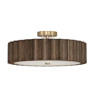 Cody - 4 Light Semi-Flush Mount-8.25 Inch Tall and 20 Inch Wide - 1394650