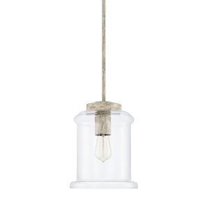 Kayla - 1 Light Pendant - in Transitional style - 9 high by 62.75 wide