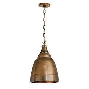 Sedona - 1 Light Pendant - in Urban/Industrial/Global/Farmhouse/Rustic/Artisan style - 12 high by 16.5 wide