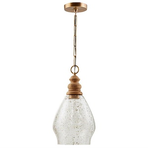 8.5 Inch 1 Light Pendant - in Urban/Industrial style - 8.5 high by 16 wide - 1221842