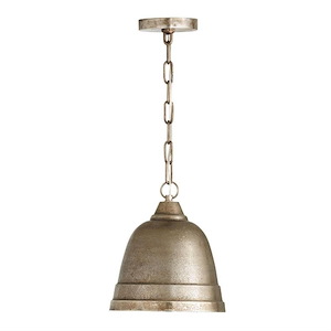 11 Inch 1 Light Pendant - in Urban/Industrial style - 10 high by 11 wide