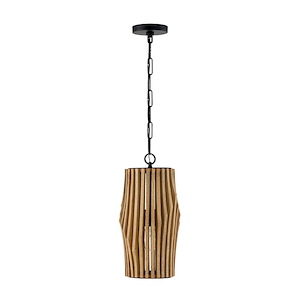 Archer - 1 Light Pendant In Bohemian Style-17.25 Inches Tall and 8.75 Inches Wide