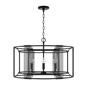 Lennon - 4 Light Pendant In Modern Style-16.75 Inches Tall and 25.5 Inches Wide
