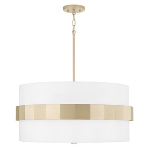 Sutton - 4 Light Pendant In Transitional Style-12.5 Inches Tall and 26 Inches Wide - 1117075
