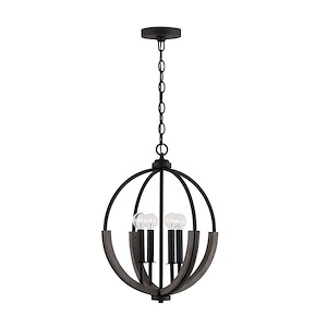 Clive - 4 Light Pendant In Farmhouse Style-20 Inches Tall and 15.5 Inches Wide - 1287697
