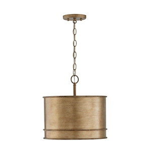 Nole - 1 Light Pendant In Industrial Style-13.75 Inches Tall and 14 Inches Wide