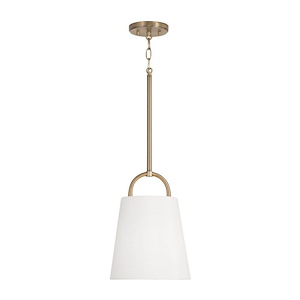 Brody - 1 Light Pendant In Minimalist Style-13.75 Inches Tall and 10 Inches Wide