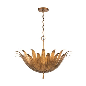 Eden - 4 Light Pendant In Bohemian Style-18.75 Inches Tall and 24 Inches Wide