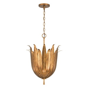 Eden - 4 Light Pendant In Bohemian Style-22 Inches Tall and 16 Inches Wide - 1287556