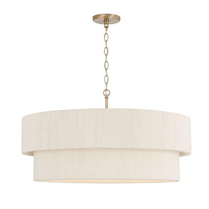 Delaney - 4 Light Pendant In Minimalist Style-16.25 Inches Tall and 30 Inches Wide - 1287858