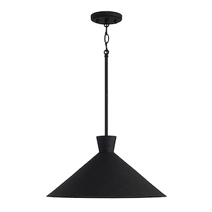 Paloma - 1 Light Pendant In Contemporary Style-9 Inches Tall and 17.75 Inches Wide
