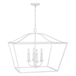 Grady - 4 Light Pendant-22 Inches Tall and 27.5 Inches Wide
