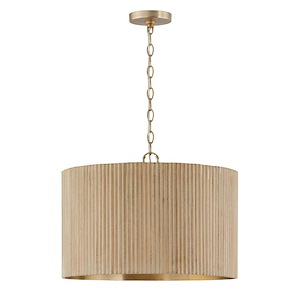 Donovan - 3 Light Pendant In Artisan Style-14.5 Inches Tall and 19.75 Inches Wide - 1326696