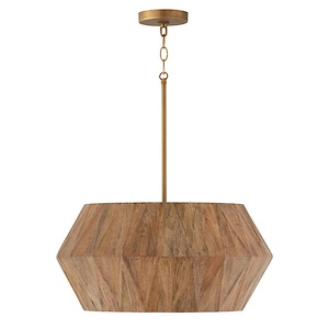 Nadeau - 4 Light Pendant In Modern Style-10.75 Inches Tall and 22 Inches Wide - 1327107