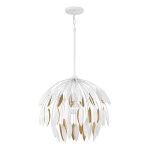 Margeaux - 1 Light Pendant In Contemporary Style-18 Inches Tall and 20 Inches Wide