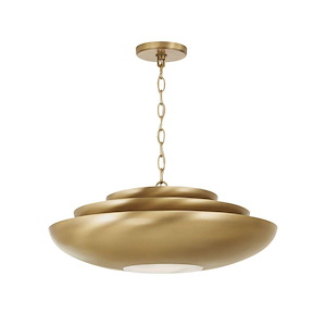 Gia - 1 Light Pendant-8.5 Inch Tall and 21.5 Inch Wide - 1394668