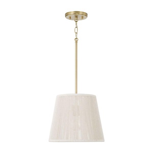 Tara - 1 Light Pendant-10 Inch Tall and 12 Inch Wide - 1394671