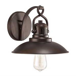 O'Neal - 1 Light Wall Sconce - in Industrial style - 9.38 high by 7.75 wide - 472537