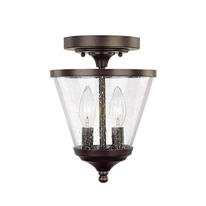 Stanton - 2 Light Foyer - in Transitional style - 7.75 high by 11.75 wide