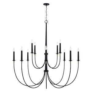 Amara - 12 Light Chandelier In Transitional Style-52.75 Inches Tall and 54 Inches Wide - 1117019
