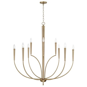 Holden - 10 Light Chandelier In Modern Style-42.75 Inches Tall and 40 Inches Wide - 1117036
