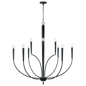 Holden - 10 Light Chandelier In Modern Style-42.75 Inches Tall and 40 Inches Wide