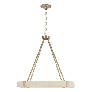 Delaney - 4 Light Chandelier In Minimalist Style-25.5 Inches Tall and 26 Inches Wide - 1287843
