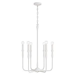 Paloma - 6 Light Chandelier In Contemporary Style-30.25 Inches Tall and 20 Inches Wide - 1287723