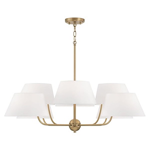 Welsley - 8 Light Chandelier In Contemporary Style-21.5 Inches Tall and 40 Inches Wide - 1287725