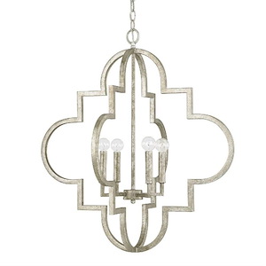 Ellis - 28.25 Inch 4 Light Pendant - in Transitional style - 26 high by 28.25 wide - 990226