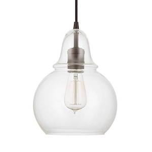 Pendants - 11.25 Inch 1 Light Pendant - in Modern style - 8 high by 11.25 wide - 990255