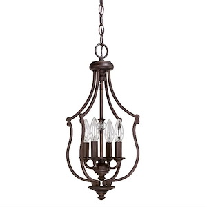 Leigh - 20.38 Inch 4 Light Foyer - in Traditional style - 10 high by 20.38 wide - 1222534