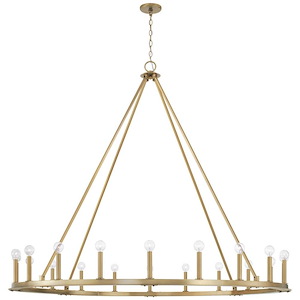Pearson - 20 Light Chandelier In Industrial Style-52 Inches Tall and 60 Inches Wide