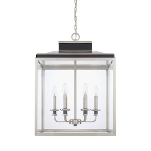 Tux - 6 Light Foyer - in Transitional style - 19.75 high by 27.5 wide