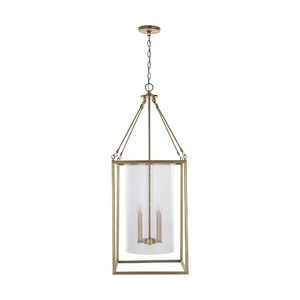41.5 Inch 4 Light Foyer - in Transitional style - 16 high by 41.5 wide