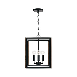 Rowe - 4 Light Foyer In Modern Style-17 Inches Tall and 12 Inches Wide - 1117048