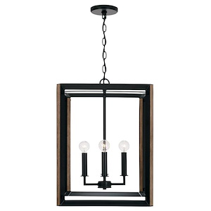 Rowe - 4 Light Foyer In Modern Style-22 Inches Tall and 16 Inches Wide - 1117049