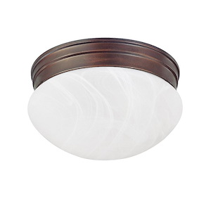 4.5 Inch 1 Light Flush Mount - in Transitional style - 7 high by 4.5 wide